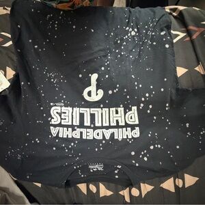 Mitchell & Ness Black Philadelphia Phillies Tee